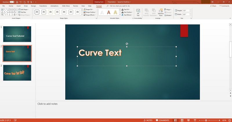 word art powerpoint for mac